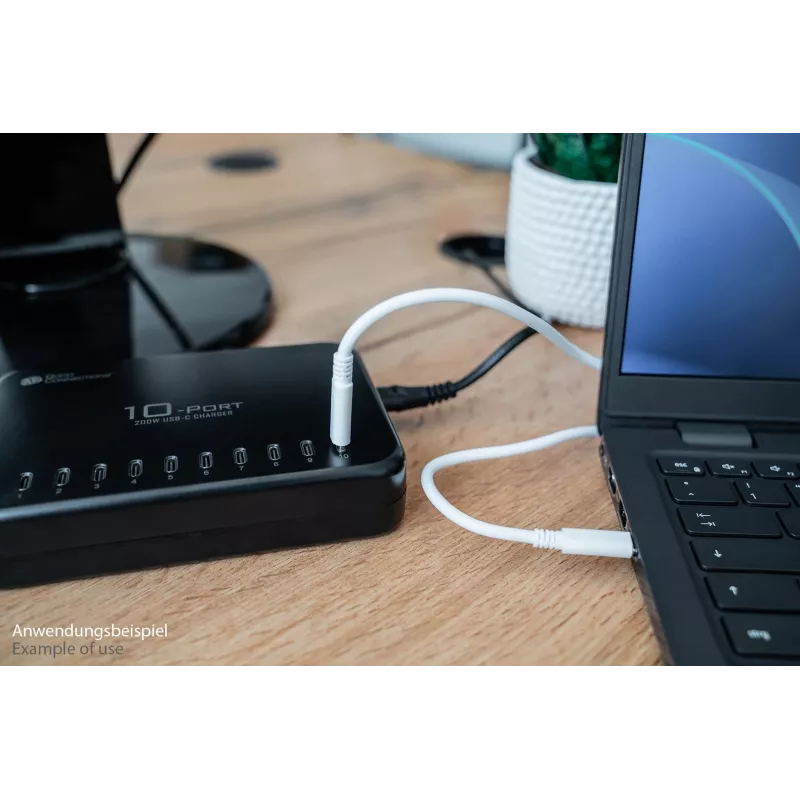 Alcasa PCA-D007S oplader voor mobiele apparaten tablet zwart AC snelladen binnen