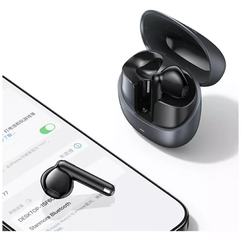 Bluetooth-hoofdtelefoon Usams TWS E03 grijs