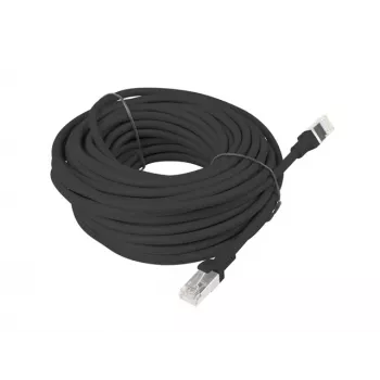 Netwerkkabel LANBERG Cat5e PCU5-10CC-1500-BK RJ-45 naar RJ-45 15 m zwart U/UTP