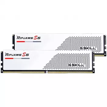 DIMM 64 GB DDR5-6000 (2x 32 GB) dual-kit, geheugen F5-6000J2836G32GX2-RS5W, Ripjaws S5, INTEL XMP