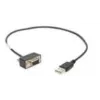 Motorola CBL-58926-05 seriële kabel zwart USB Type-A DB-9