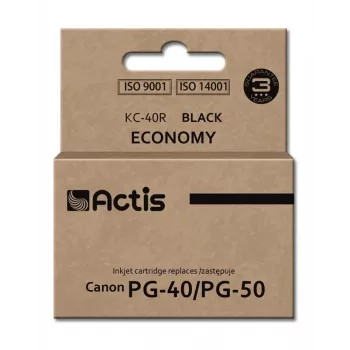 Actis KC-40R inkt (vervanging voor Canon PG-40/PG-50; Standaard; 25 ml; zwart)