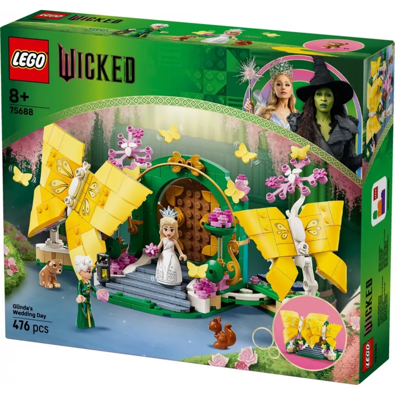 LEGO bouwset Wicked 75688 Glindans huwelijksdag — themaset, model 75688