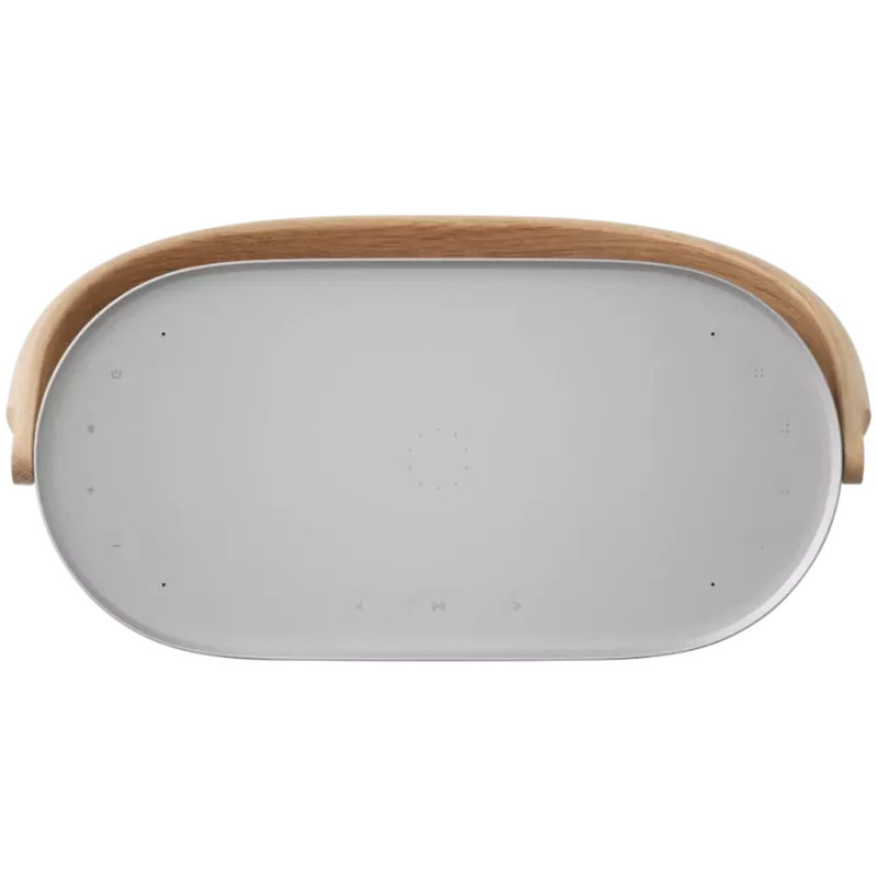 Beosound A5 luidspreker Nordic Weave (bekleding Nordic Weave/handgreep eiken)
