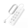 Overspanningsbeveiliging Belkin SRB003CA2M 8 AC-stopcontacten 900 J wit 2 m