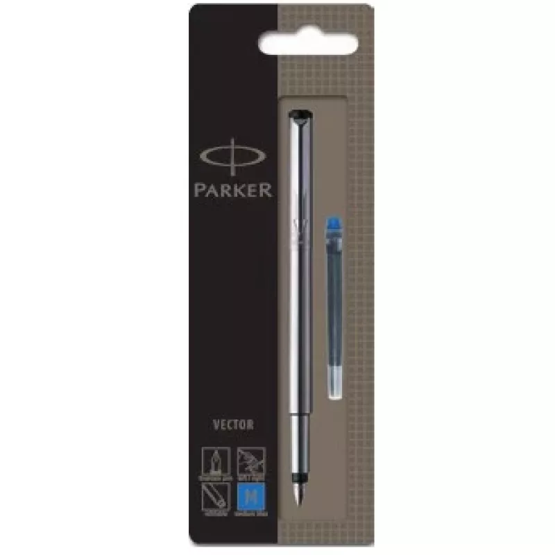 Vulpen Parker Vector roestvrij staal
