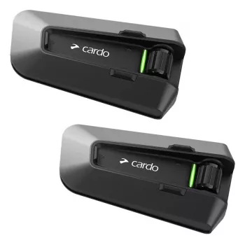 Cardo PT200101 motor-intercom 2 kanalen 1600 m zwart