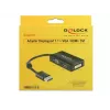 DeLOCK 0,16 m DisplayPort/VGA+HDMI+DVI VGA (D-Sub)+ HDMI + DVI zwart