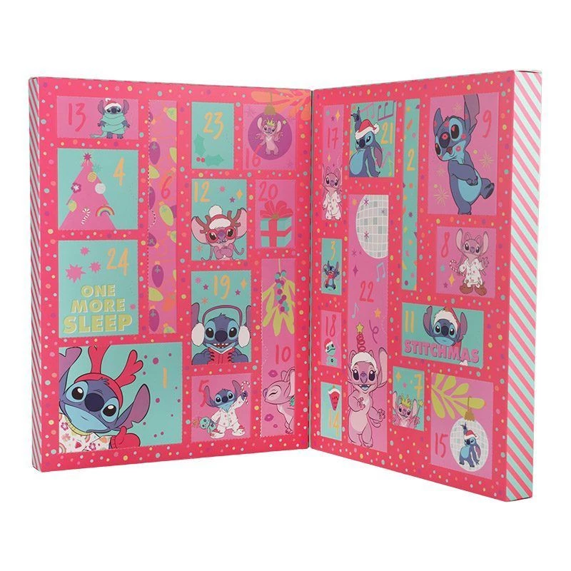 Adventskalender Paladone Stitch Stationery 24 dagen met 24 unieke kantoorartikelen