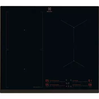 Inductiekookplaat Electrolux EIS67453 60 cm, 4-zone glaskeramische kookplaat, 7350 W, Bridge & Hob²Hood