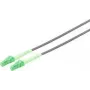 LWL-kabel S/CONN 07-200075 LC OS2 10 m zwart groen