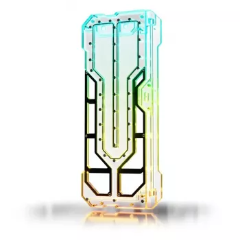 Singularity Spectre 4 Aevum Elite acryl computerbehuizing — transparant/accent zwart