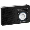 TechniSat DigitRadio 1 A 0100/4997 digitale radio, DAB+/FM, RDS, 40 zendergeheugens, ASA-waarschuwingsfunctie, zwart/zilver
