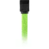 SATA-kabel Sharkoon SATA 3 0,45 m 7-pins zwart groen