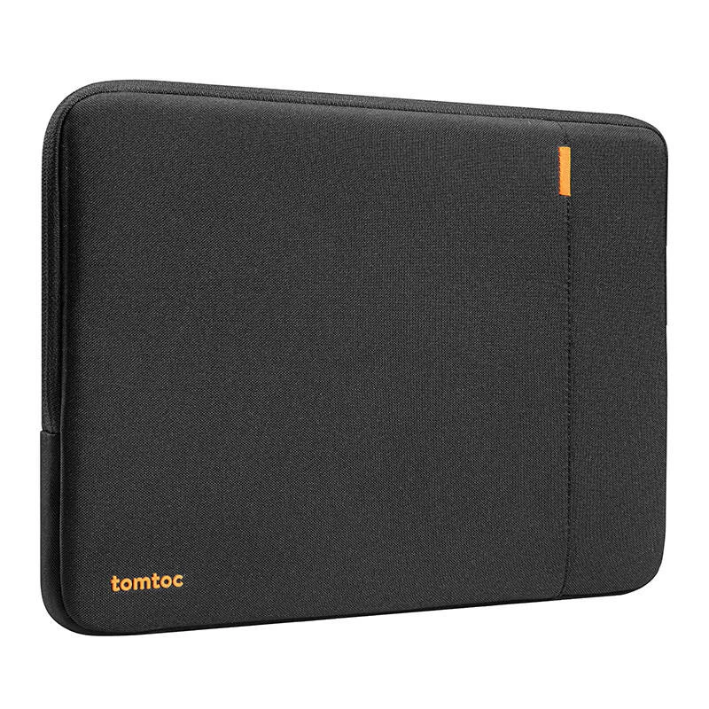 Laptop-hoes Tomtoc A13C2D1 voor MacBook – zwart, licht, robuuste beschermhoes