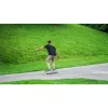 Longboard Muuwmi Lights GLOW ABEC 7 met lichtgevende wielen, zwart/groen