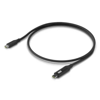 USB-kabel Ubiquiti UACC-Cable-USB-100W-1M-BK USB-C zwart grijs 1 m 0,48 Gbit/s