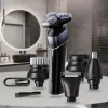 Elektrische 5-in-1 oplaadbare waterdichte scheerset Maestro MR-675 met USB-oplaadfunctie