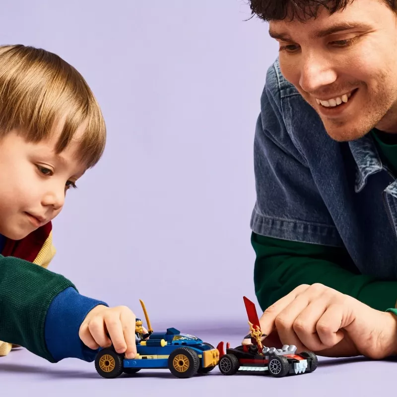 Bouwstenen Ninjago 71840 Race-duel Rogue vs. Drix
