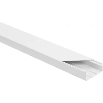 Elektrische installatielijstenset WIT LS 60x25 2m (VERPAKKING MET 10 stuks)