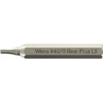 Schroevendraaierbit Wera 05058109001 zeskant 1,3 mm 1 stk.