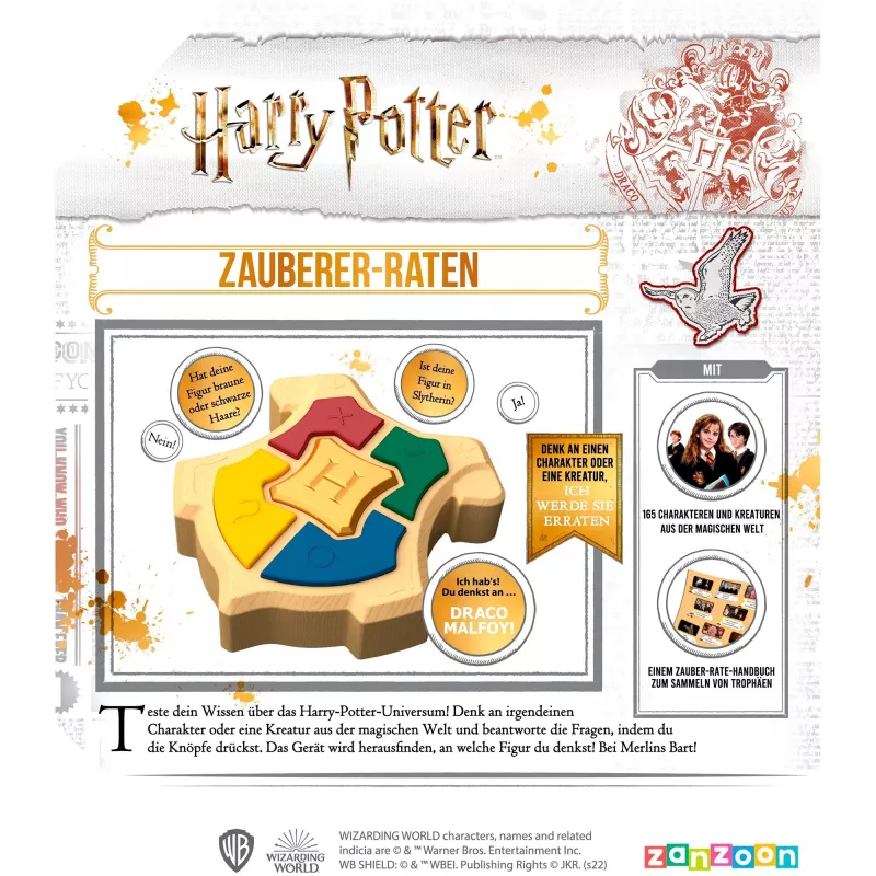 Harry Potter - Wizard Guessing Game, quizspel