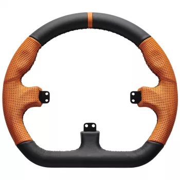Sim-racing stuurwiel Asetek SimSports GT Rim Closed D leer oranje