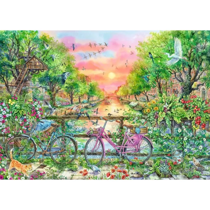Puzzel 1000 stukjes Amsterdam