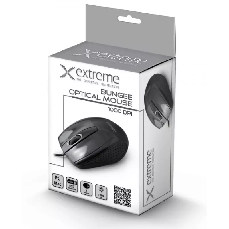 Extreme XM110K muis USB Type-A optisch 1000 DPI rechtshandig