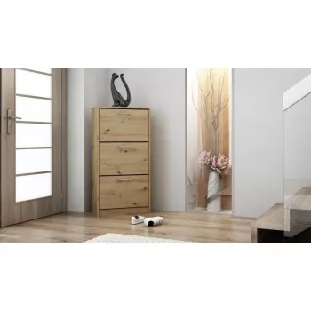 Topeshop PAULA ARTISAN schoenenorganizer gesloten eiken