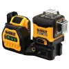 Laserwaterpas DeWalt DCE089D1G18-QW groene straal zelfnivellerend 360° met ontvangstcompatibiliteit
