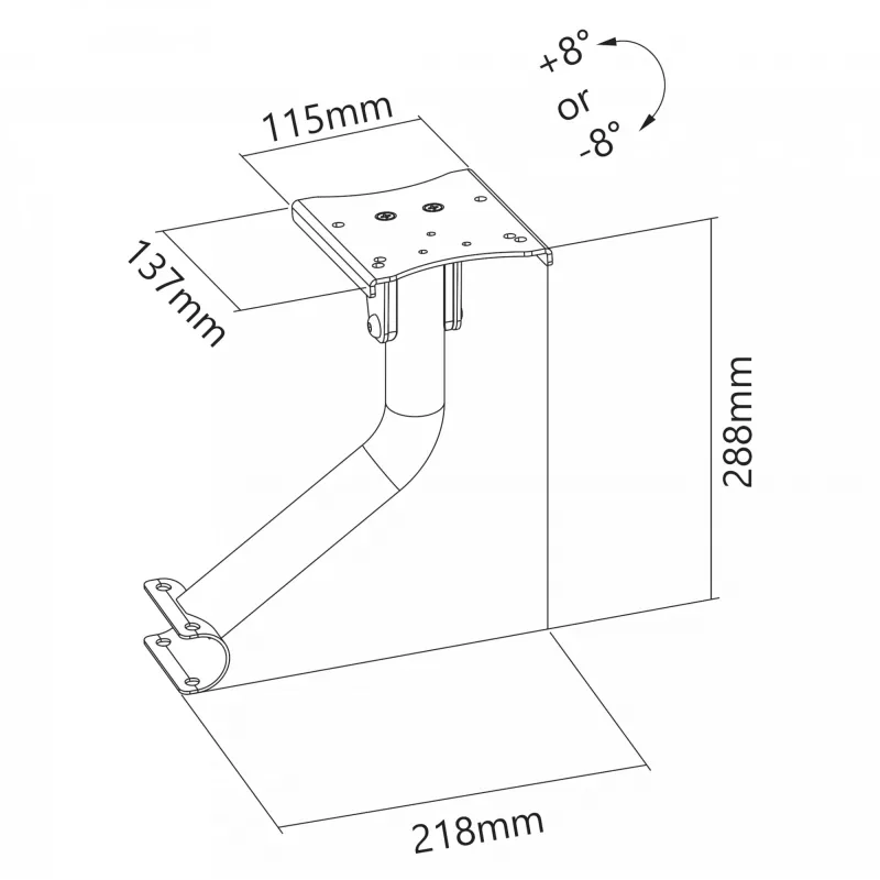 White Shark RSC-A01 Gear Shifter Mount voor RSC-303