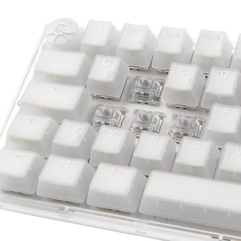 Ducky One 3 Mini Gaming-toetsenbord, USB, Wit