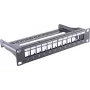 Patchpaneel 1U ShiverPeaks BS08-10080 metaal zwart