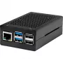 Joy-IT RB-AlucaseP5-01B SBC-behuizing Raspberry Pi aluminium zwart (RB-AlucaseP5-01B)