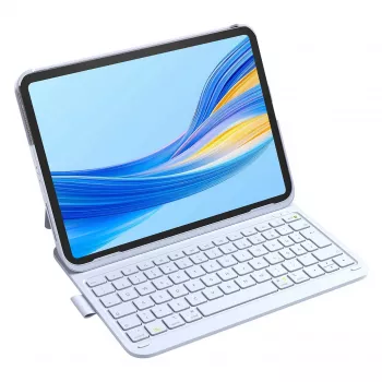 Folio-hoes met Bluetooth-toetsenbord Inateck BK2007 voor iPad Air 11 inch (27,9 cm) — QWERTZ-indeling, 250 mAh batterij