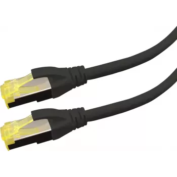 Netwerkkabel LOGON APR6A015BL Cat6a S/FTP (S-STP) RJ-45 naar RJ-45 1,5 m zwart