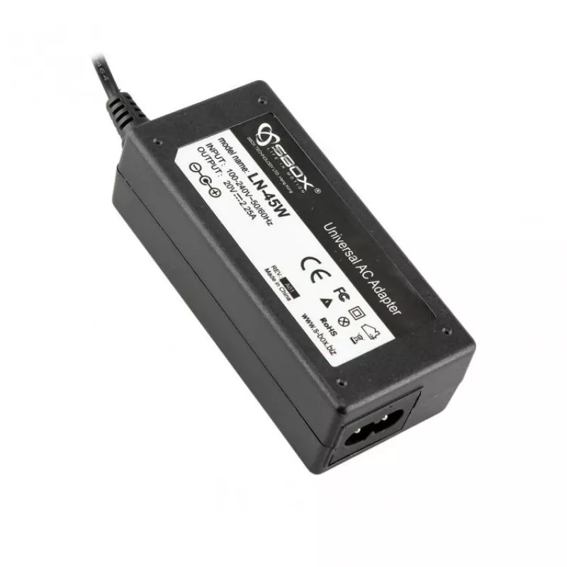 Sbox adapter voor Lenovo notebooks LN-45W