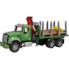 Houttransporter BRUDER MACK Granite met 3 stammen