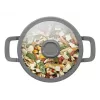 Kookpan STONE+ met deksel 24 x 11 cm 4,4 l