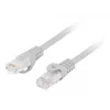 Netwerkkabel LANBERG PCU6-10CU-1000-S Cat6 U/UTP RJ-45 straight-through 10 m grijs