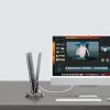 Gravity houderstandaard voor MacBook grijs