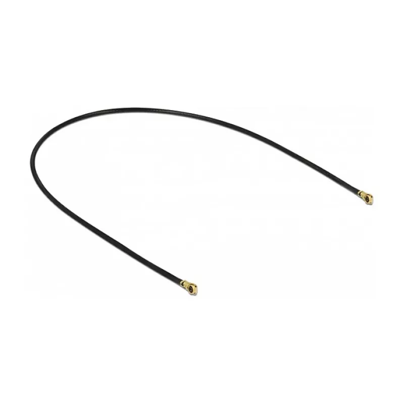 Delock 89643 antennekabel, MHF 4L naar MHF 4L, 1.13, 20 cm, zwart