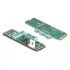 DeLOCK 61066 interne USB 3.2 Gen 1 adapter M.2 stekker zwart