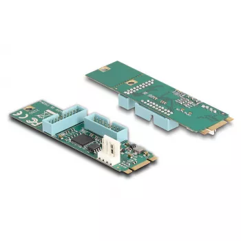 DeLOCK 61066 interne USB 3.2 Gen 1 adapter M.2 stekker zwart
