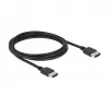 HDMI-kabel DeLOCK 85216 1,5 m Type-A stekker-stekker zwart