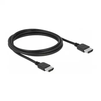HDMI-kabel DeLOCK 85216 1,5 m Type-A stekker-stekker zwart