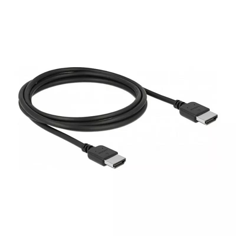 HDMI-kabel DeLOCK 85216 1,5 m Type-A stekker-stekker zwart