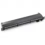 Equip 24-poorts Cat.6A afgeschermd patchpanel, lichtgrijs