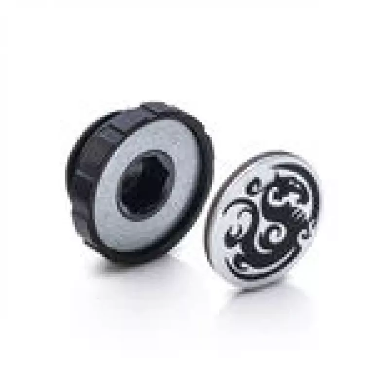 BitsPower G1/4 afsluitplug (4 st.) — Artemis-serie, matzwart